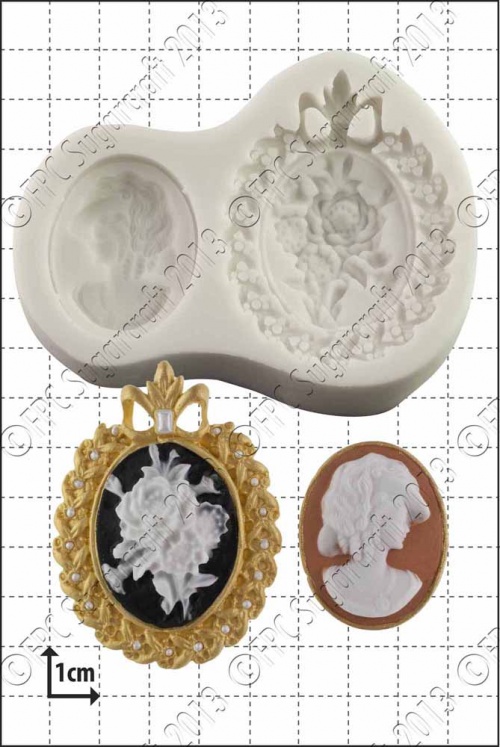 'Cameos' Silicone Mould